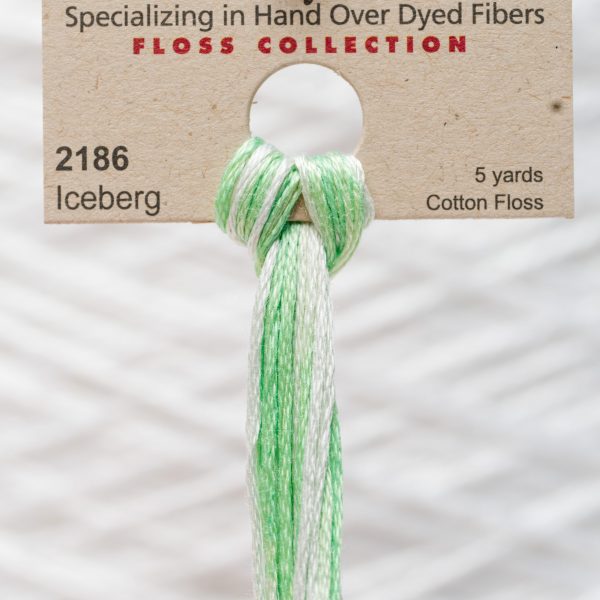 Weeks - Iceberg 5 yards 6 strand skein 2186