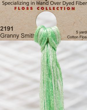Weeks - Granny Smith 5 yards 6 strand skein 2191