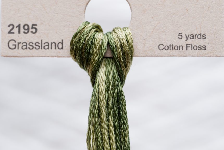 Weeks – Grassland 5 yards 6 strand skein 2195