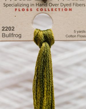 Weeks - Bullfrog 5 yards 6 strand skein 2202