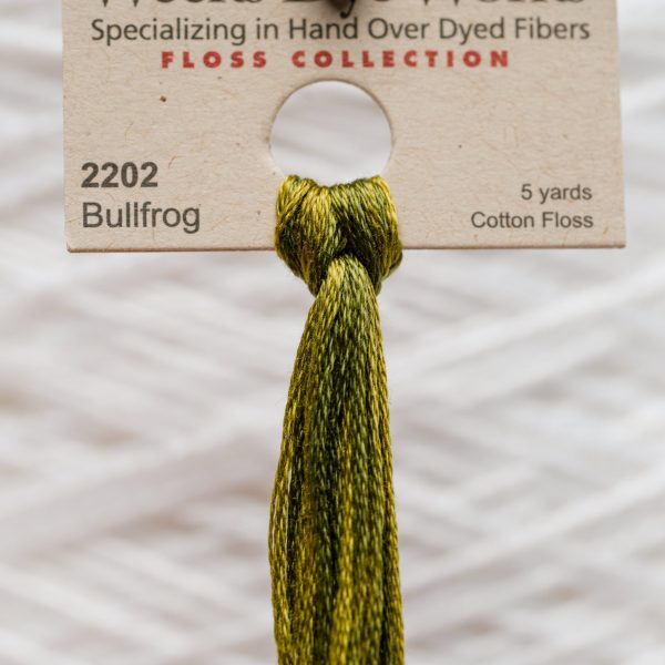 Weeks - Bullfrog 5 yards 6 strand skein 2202