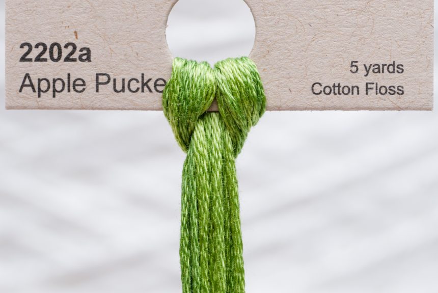 Weeks – Apple Pucker 5 yards 6 strand skein 2202a