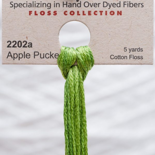 Weeks - Apple Pucker 5 yards 6 strand skein 2202a