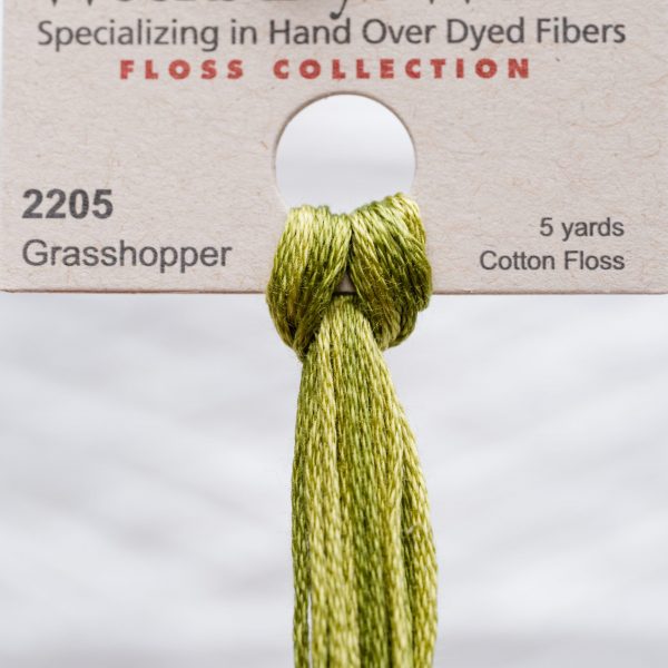 Weeks - Grasshopper 5 yards 6 strand skein 2205