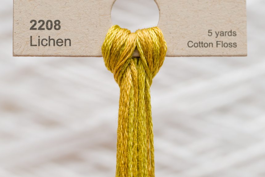 Weeks – Lichen 5 yards 6 strand skein 2208