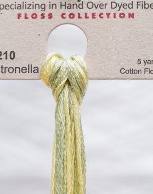 Weeks - Citronella 5 yards 6 strand skein 2210