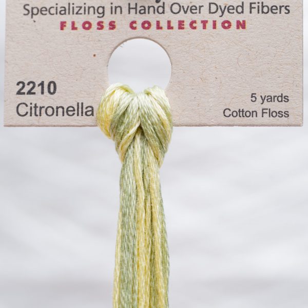 Weeks - Citronella 5 yards 6 strand skein 2210
