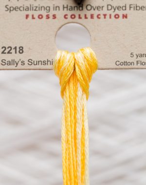 Weeks - Sally's Sunshine 5 yards 6 strand skein 2218