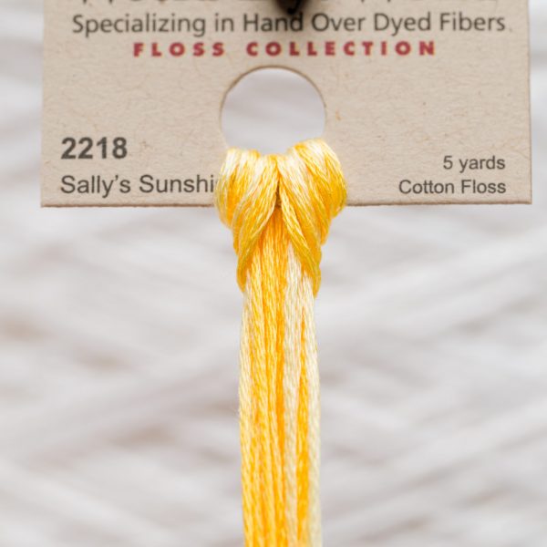 Weeks - Sally's Sunshine 5 yards 6 strand skein 2218