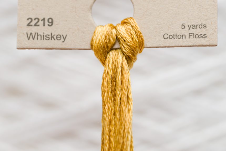 Weeks – Whiskey 5 yards 6 strand skein 2219