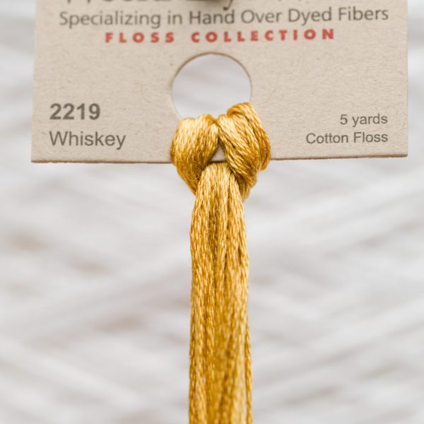 Weeks - Whiskey 5 yards 6 strand skein 2219