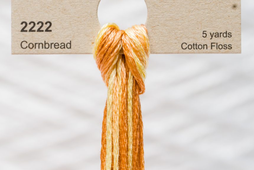 Weeks – Cornbread 5 yards 6 strand skein 2222