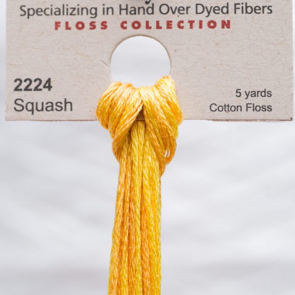 Weeks - Squash 5 yards 6 strand skein 2224
