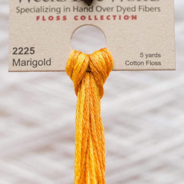 Weeks - Marigold 5 yards 6 strand skein 2225
