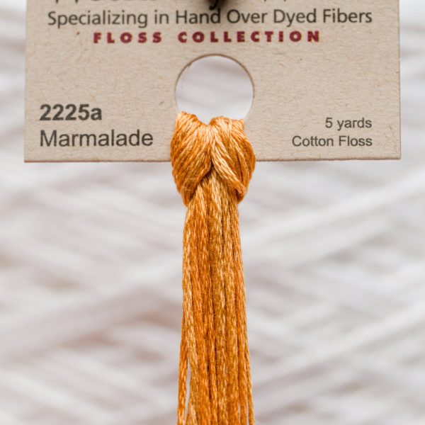 Weeks - Marmalade 5 yards 6 strand skein 2225a