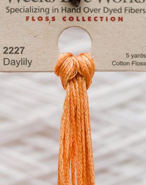 Weeks - Daylily 5 yards 6 strand skein 2227