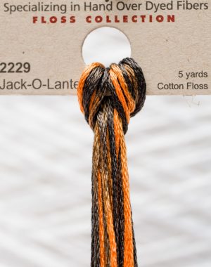 Weeks - Jack-O-Lantern 5 yards 6 strand skein 2229