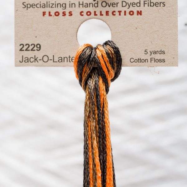 Weeks - Jack-O-Lantern 5 yards 6 strand skein 2229
