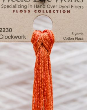 Weeks - Clockwork 5 yards 6 strand skein 2230
