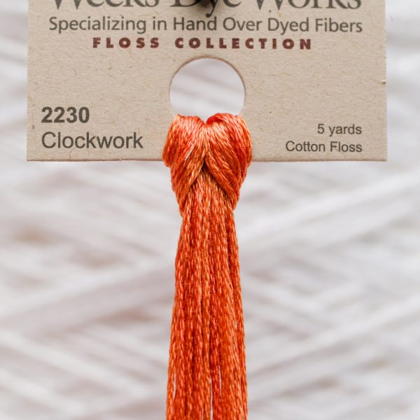 Weeks - Clockwork 5 yards 6 strand skein 2230