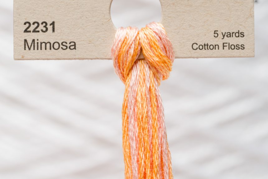 Weeks – Mimosa 5 yards 6 strand skein 2231
