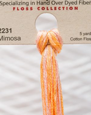 Weeks - Mimosa 5 yards 6 strand skein 2231