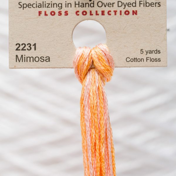 Weeks - Mimosa 5 yards 6 strand skein 2231