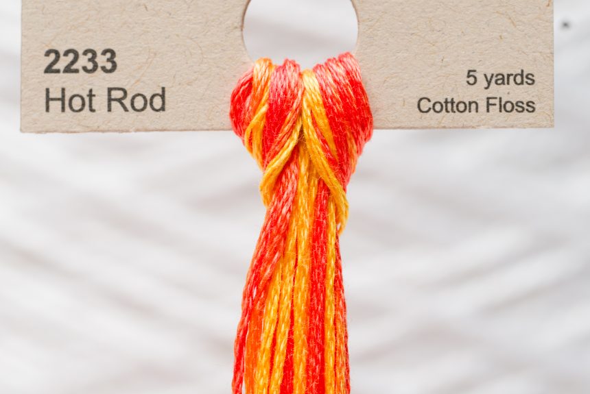 Weeks – Hot Rod 5 yards 6 strand skein 2233