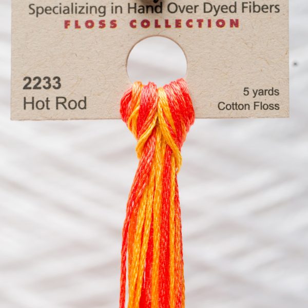 Weeks - Hot Rod 5 yards 6 strand skein 2233
