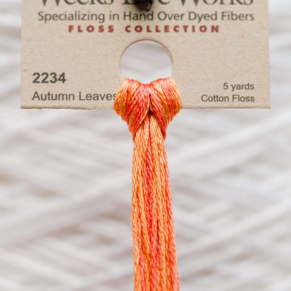 Weeks - Autumn Leaves 5 yards 6 strand skein 2234