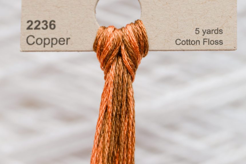 Weeks – Copper 5 yards 6 strand skein 2236