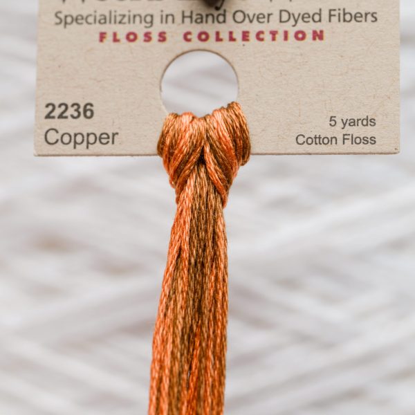 Weeks - Copper 5 yards 6 strand skein 2236