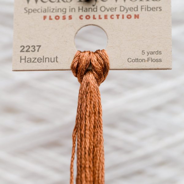 Weeks - Hazelnut 5 yards 6 strand skein 2237