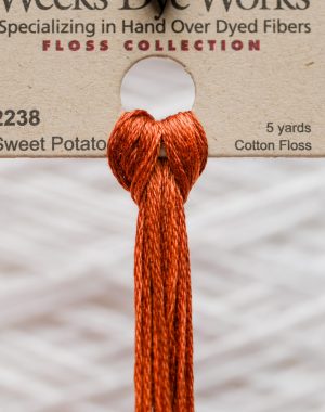 Weeks - Sweet Potato 5 yards 6 strand skein 2238
