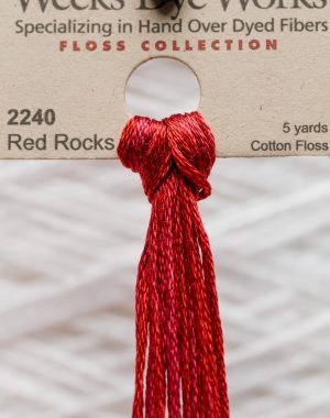 Weeks - Red Rocks 5 yards 6 strand skein 2240
