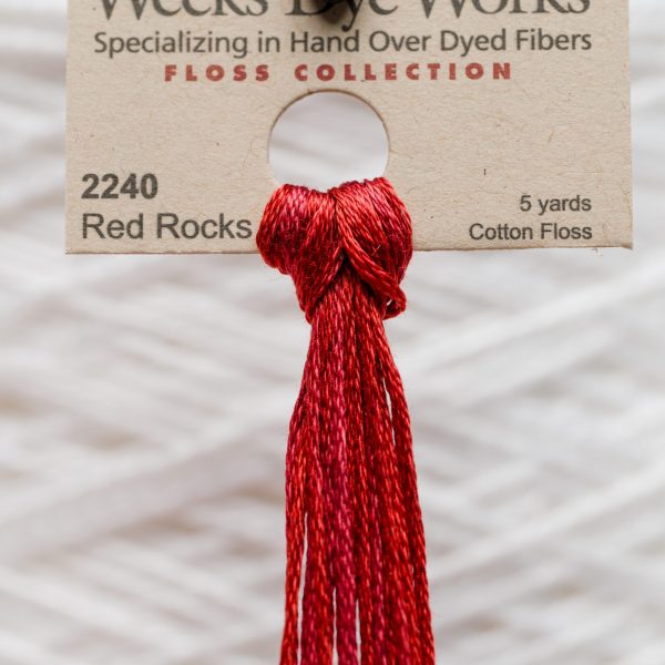 Weeks - Red Rocks 5 yards 6 strand skein 2240