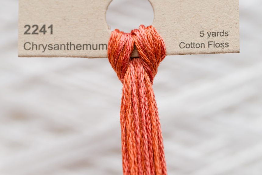 Weeks – Chrysanthemum 5 yards 6 strand skein 2241