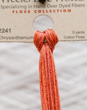 Weeks - Chrysanthemum 5 yards 6 strand skein 2241