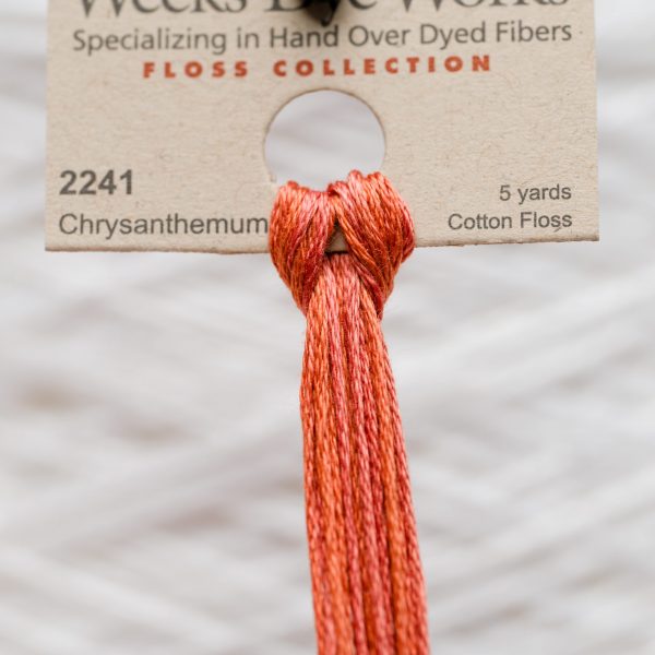 Weeks - Chrysanthemum 5 yards 6 strand skein 2241