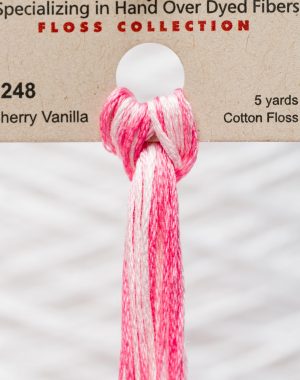 Weeks - Cherry Vanilla 5 yards 6 strand skein 2248