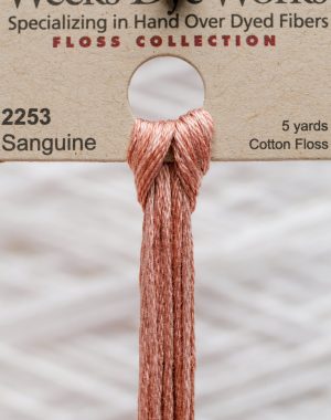 Weeks - Sanguine 5 yards 6 strand skein 2253