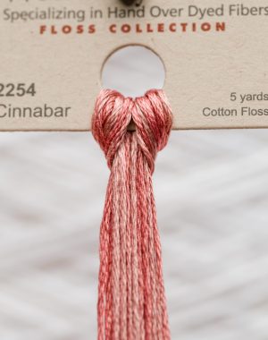Weeks - Cinnabar 5 yards 6 strand skein 2254