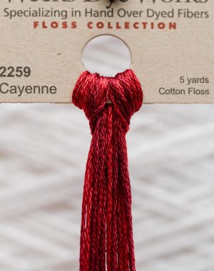 Weeks - Cayenne 5 yards 6 strand skein 2259