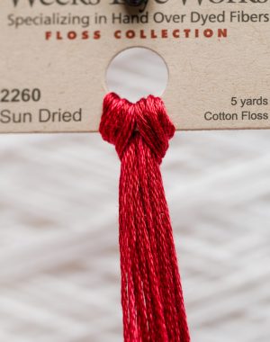 Weeks - Sun Dried 5 yards 6 strand skein 2260
