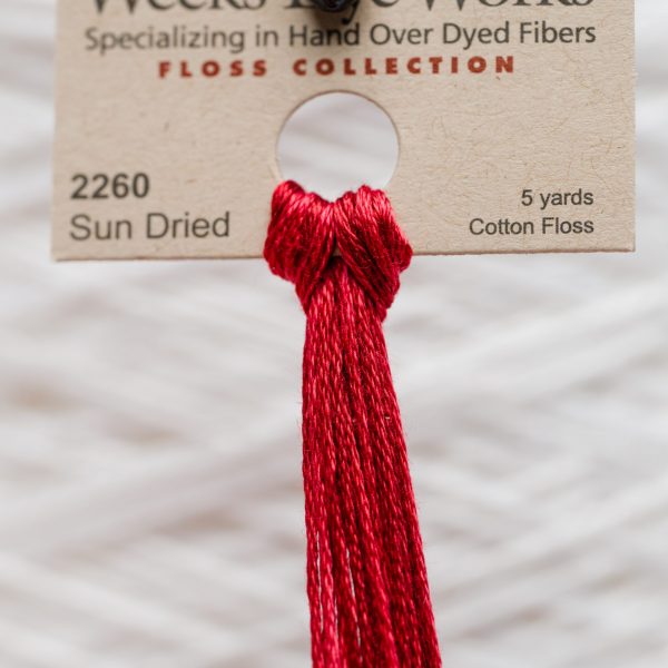 Weeks - Sun Dried 5 yards 6 strand skein 2260