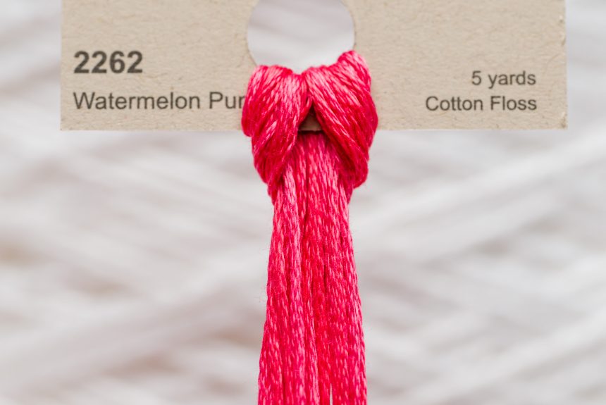 Weeks – Watermelon Punch 5 yards 6 strand skein 2262