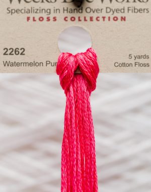 Weeks - Watermelon Punch 5 yards 6 strand skein 2262