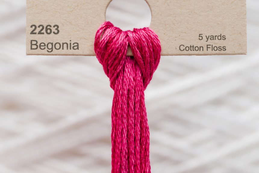 Weeks – Begonia 5 yards 6 strand skein 2263