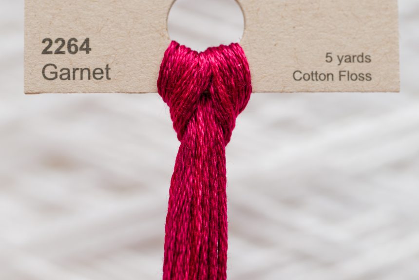 Weeks – Garnet 5 yards 6 strand skein 2264