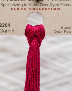 Weeks - Garnet 5 yards 6 strand skein 2264